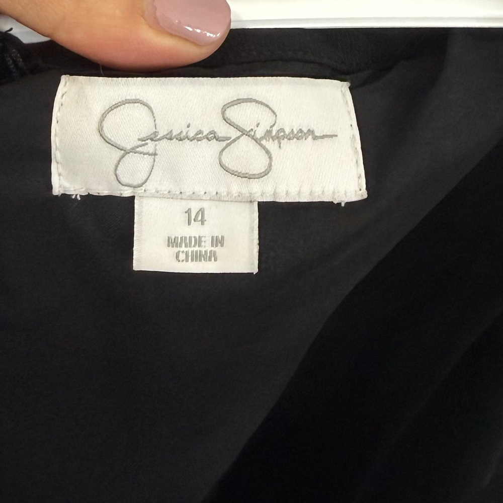 Jessica Simpson black dress size 14 - Picture 7 of 7
